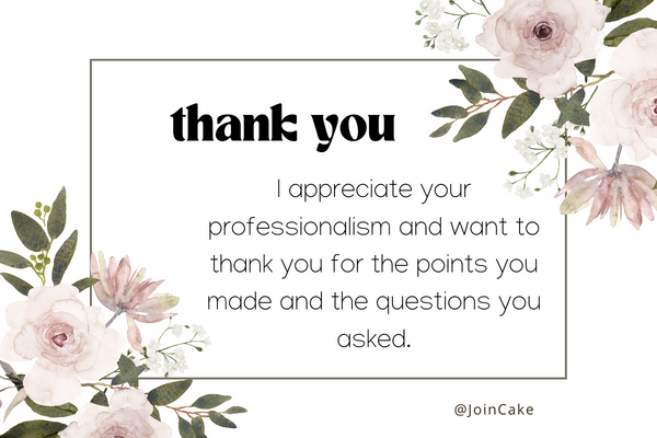 How to Thank Someone for Speaking at a Professional Event